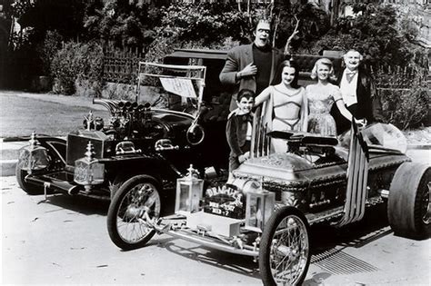 herman munster buys a car|who built the munsters car.